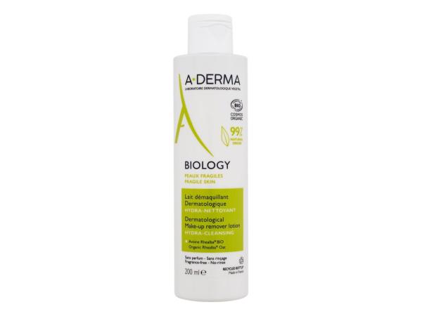 A-Derma Biology Dermatological Make-Up Remover Lotion (W) 200ml, Odličovač tváre