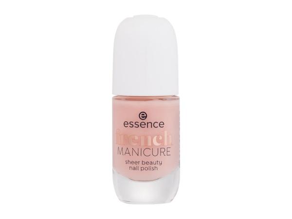 Essence French Manicure Sheer Beauty Nail Polish 01 Peach Please! (W) 8ml, Lak na nechty