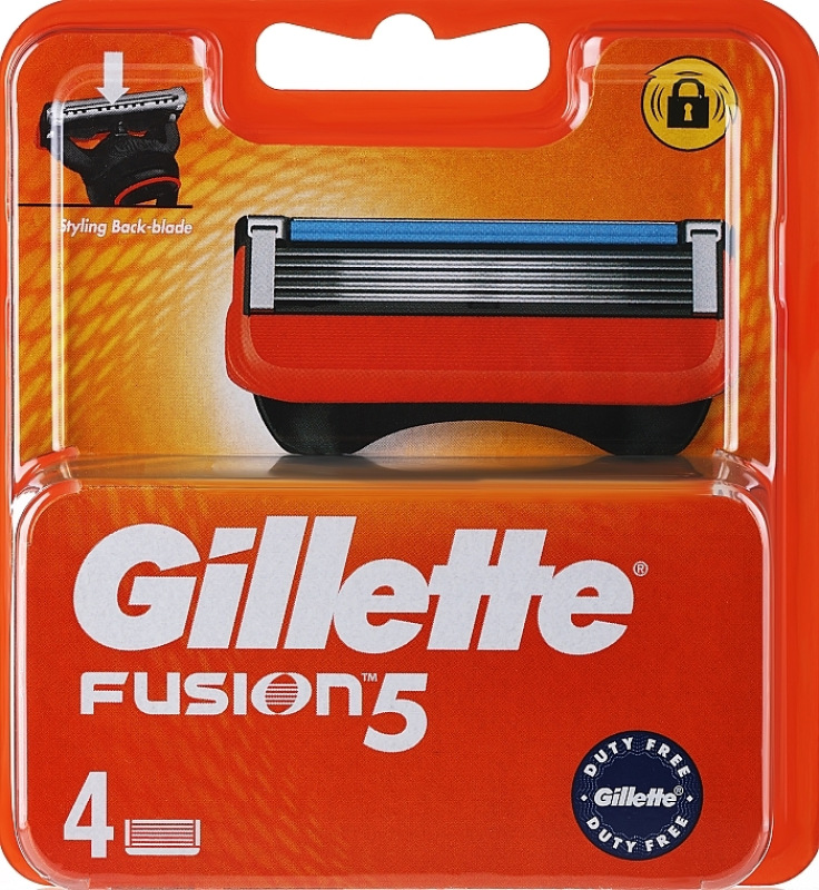 Gillette Fusion5 (M) 4ks, Náhradné ostrie
