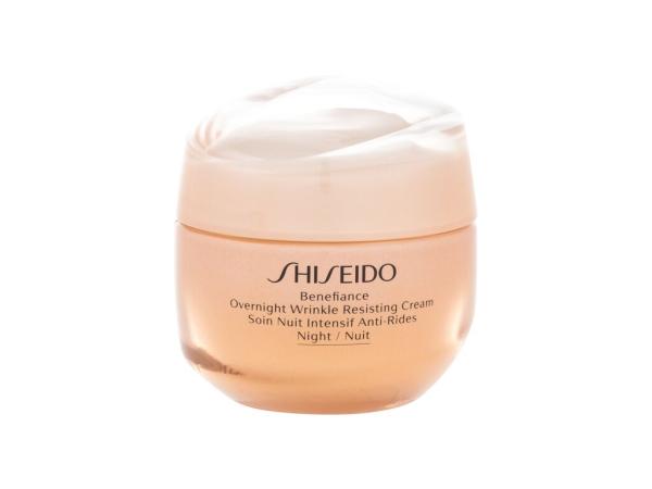 Shiseido Benefiance Overnight Wrinkle Resisting Cream (W) 50ml, Nočný pleťový krém