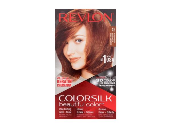 Revlon Colorsilk Beautiful Color 42 Medium Auburn (W) 59.1 ml, Farba na vlasy