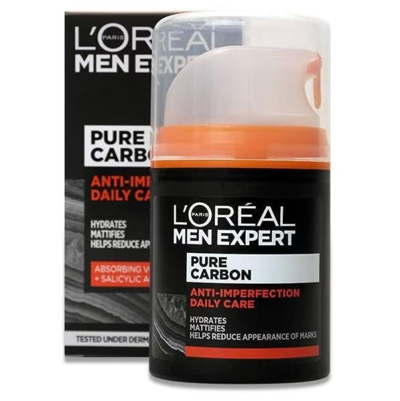 L'Oréal Paris Men Expert Pure Carbon Anti-Imperfection (M) 50ml, Denný pleťový krém Daily Care
