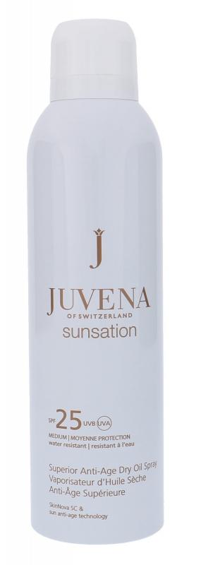 Juvena Superior Anti-Age Dry Oil Spray SPF25 Sunsation (W) 200ml, Opaľovací prípravok na telo