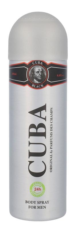 Cuba Black (M) 200ml, Dezodorant