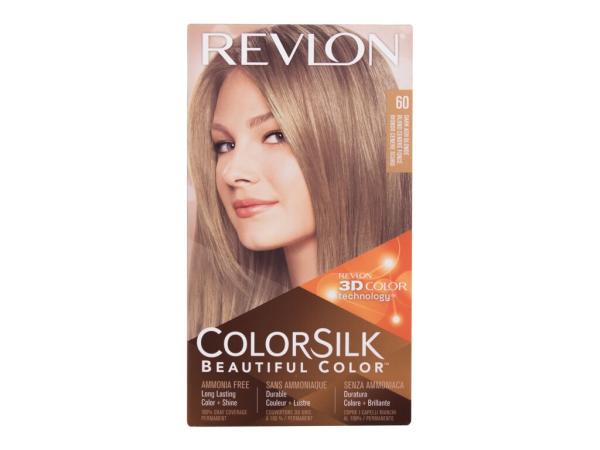Revlon Colorsilk Beautiful Color 60 Dark Ash Blonde (W) 59,1ml, Farba na vlasy