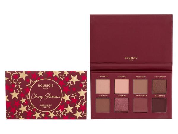 BOURJOIS Paris Cherry Glamour Eyeshadow Palette 03 Cherry Glamour (W) 6,8g, Očný tieň