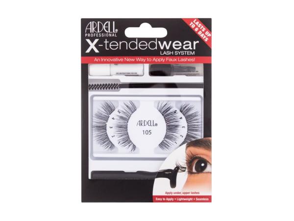 Ardell X-Tended Wear Lash System 105 Black (W) 1ks, Umelé mihalnice