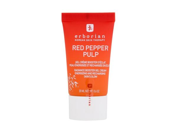 Erborian Red Pepper Pulp Radiance Booster Gel Cream (W) 20ml, Pleťový gél