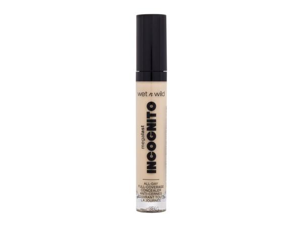 Wet n Wild MegaLast Incognito All-Day Full Coverage Concealer Medium Neutral (W) 5,5ml, Korektor