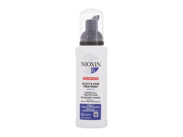 Nioxin System 6 Scalp & Hair Treatment (W) 100ml, Bezoplachová starostlivosť