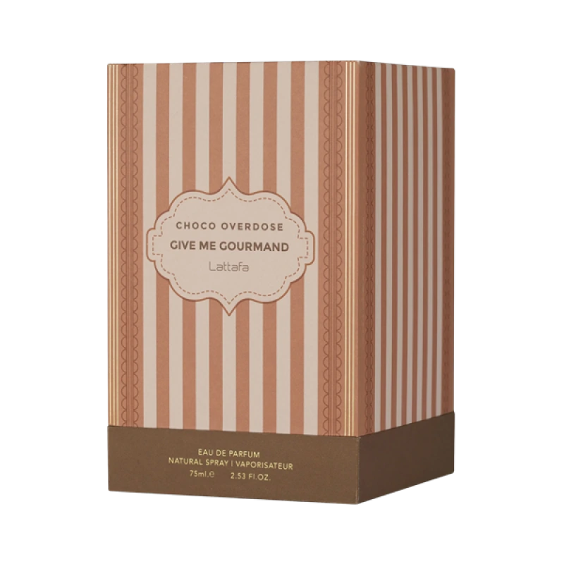 Lattafa Give Me Gourmand Choco Overdose 75 ml, Parfumovaná voda (W) 1
