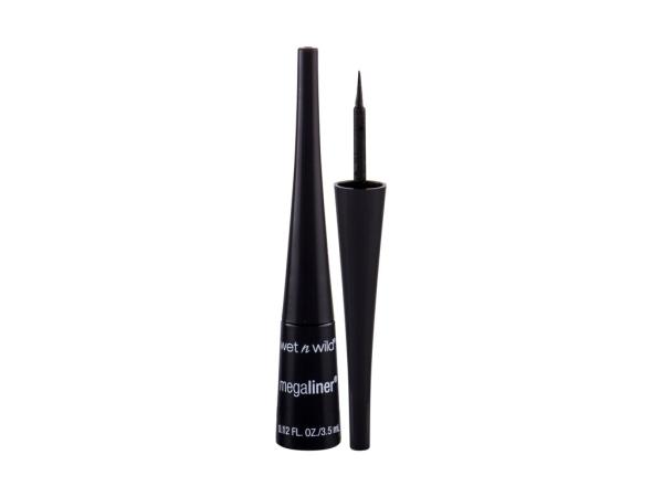 Wet n Wild MegaLiner Black (W) 3,5ml, Očná linka