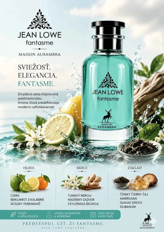 Maison Alhambra Jean Lowe Fantasme (U) 100 ml, Parfumovaná voda 1