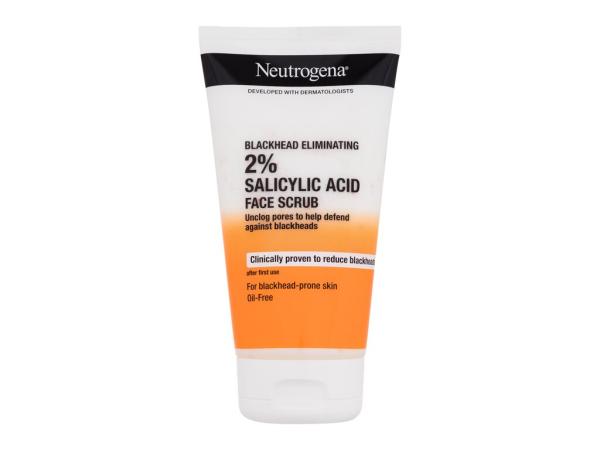 Neutrogena Blackhead Eliminating 2% Salicylic Acid Face Scrub (U) 150ml, Peeling