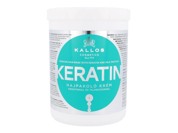 Kallos Cosmetics Keratin (W) 1000ml, Maska na vlasy
