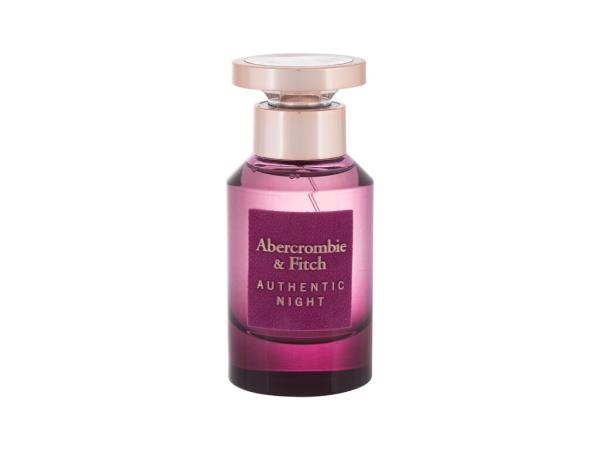 Abercrombie & Fitch Authentic Night (W) 50ml, Parfumovaná voda