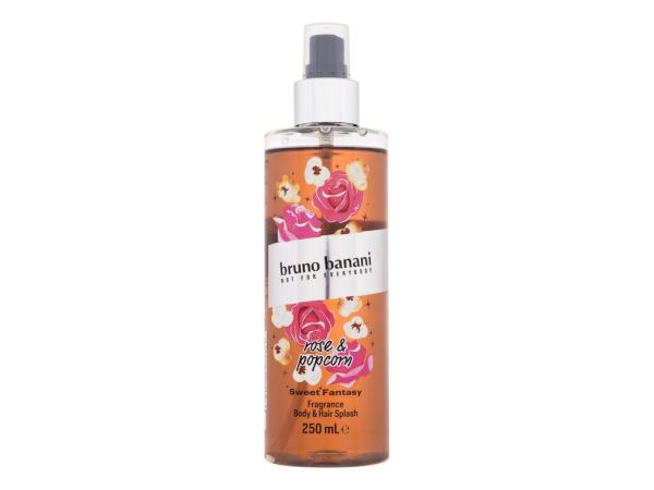 Bruno Banani Sweet Fantasy Rose & Popcorn (W) 250ml, Telový sprej