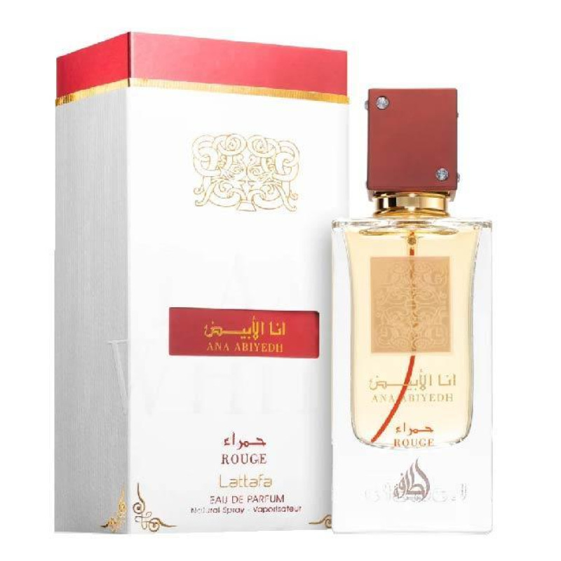 Lattafa Ana Abiyedh Rouge (U) 60ml, Parfumovaná voda 2