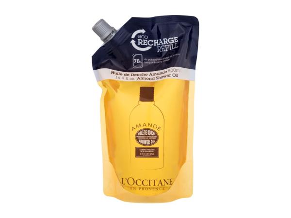 L'Occitane Almond Shower Oil (W) 500 ml, Sprchový olej Náplň