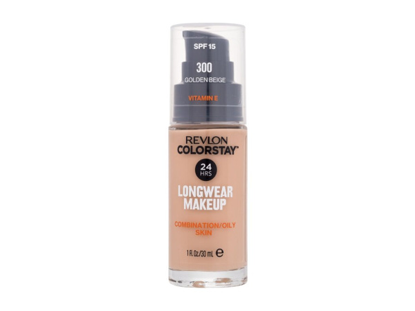 Revlon Colorstay Combination Oily Skin 300 Golden Beige (W) 30ml, Make-up SPF15