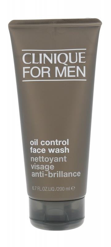 Clinique Oil Control Face Wash For Men (M)  200ml, Čistiaci gél