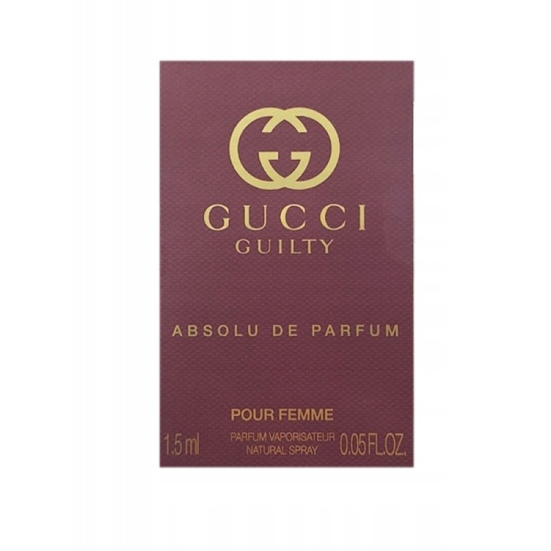 Vzorka Gucci Guilty Absolu de Parfum Pour Femme (W) 1.5ml, Parfum