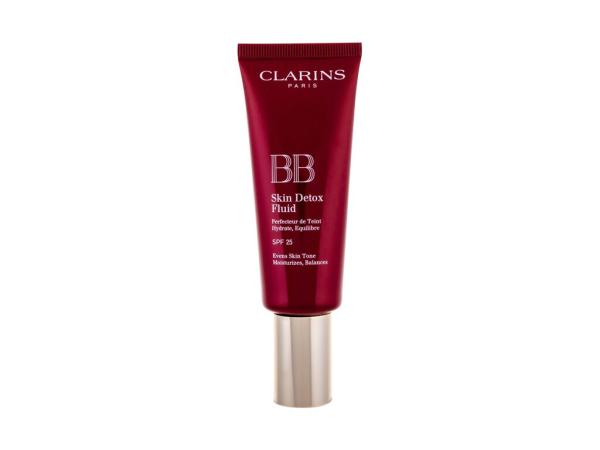 Clarins BB Skin Detox Fluid SPF25 02 Medium (W) 45ml, BB krém