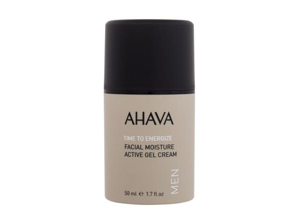 AHAVA Men Time To Energize Facial Moisture Active Gel Cream (M) 50ml, Denný pleťový krém