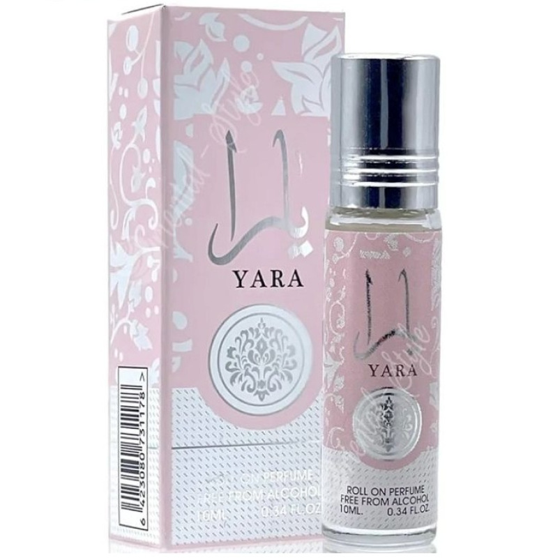 Lattafa Yara (W) 10ml, Parfumovaný olej Rollerball