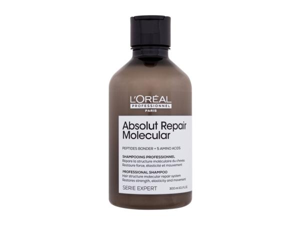 L'Oréal Professionne Absolut Repair Molecular Professional Shampoo (W) 300ml, Šampón