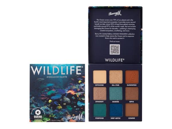 Barry M Wildlife Ocean Eyeshadow Palette (W) 10,8g, Očný tieň