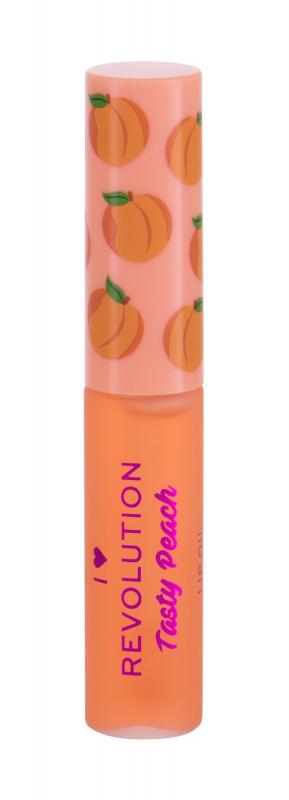 I Heart Revolution Peach Lip Oil Tasty (W)  6ml, Balzam na pery
