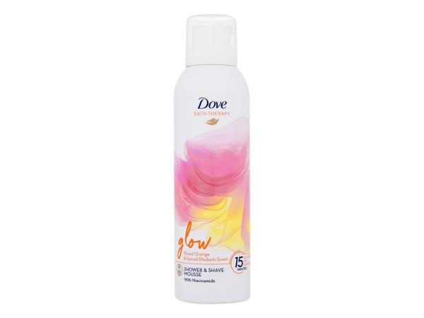 Dove Bath Therapy Glow Shower & Shave Mousse (W) 200ml, Sprchovacia pena