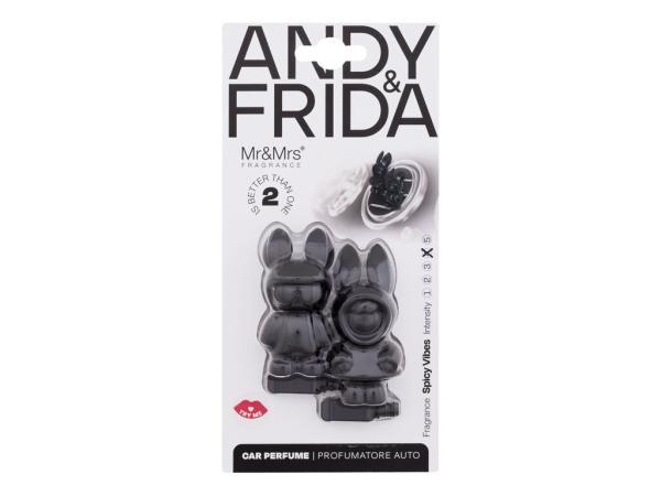 Mr&Mrs Fragrance Andy & Frida (U) 1ks, Vôňa do auta Spicy Vibes