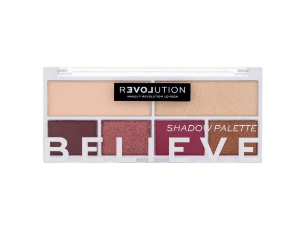 Revolution Relove Colour Play Shadow Palette Believe (W) 5,2g, Očný tieň