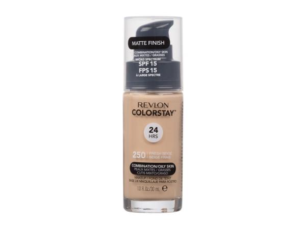 Revlon Colorstay Combination Oily Skin 250 Fresh Beige (W) 30ml, Make-up SPF15