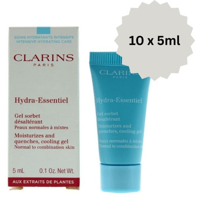 Clarins Hydra Essentiel Cooling Gel Normal to Combination skin 50ml, Hydratačný gél
