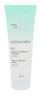 Vichy Normaderm 3in1 Scrub + Cleanser + Mask (W) 125ml, Peeling