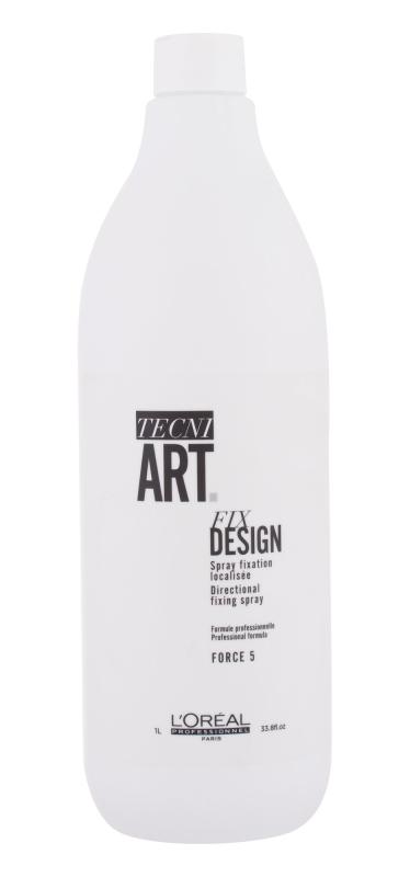L'Oréal professionnel Tecni.Art Fix Design (W) 1000 ml, Lak na vlasy