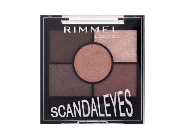 Rimmel London Scandaleyes 5 Pan Eyeshadow Palette 003 Rose Quartz (W) 3,8g, Očný tieň