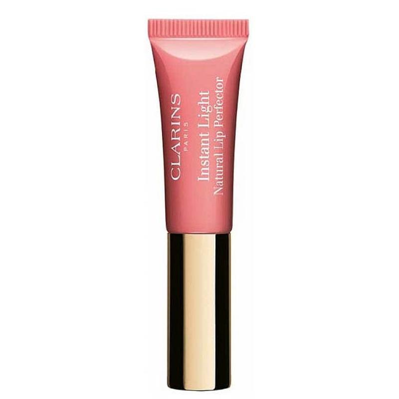 Clarins Instant Light Natural Lip Perfector 01 Rose 5ml, Gél na pery