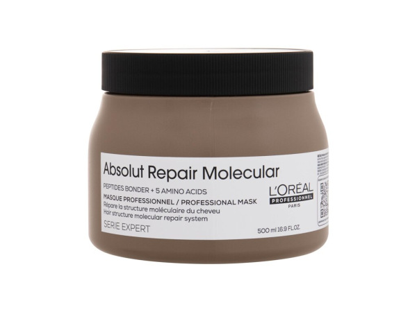 L'Oréal Professionnel Absolut Repair Molecular Professional Mask (W) 500ml, Maska na vlasy