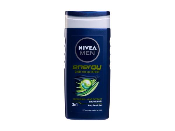 Nivea Men Energy (M) 250ml, Sprchovací gél