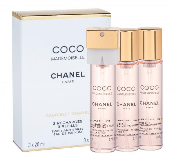 Chanel Coco Mademoiselle (W) 20 ml, Parfumovaná voda Náplň 3x 20 ml