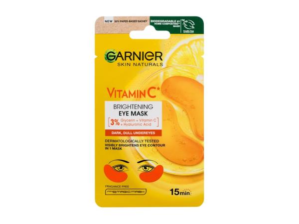 Garnier Skin Naturals Vitamin C Brightening Eye Mask (W) 1ks, Maska na oči