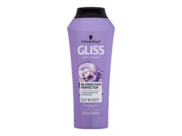 Schwarzkopf Gliss Blonde Hair Perfector Purple Repair Shampoo (W) 250ml, Šampón