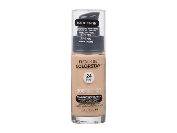 Revlon Colorstay Combination Oily Skin 300 Golden Beige (W) 30ml, Make-up SPF15