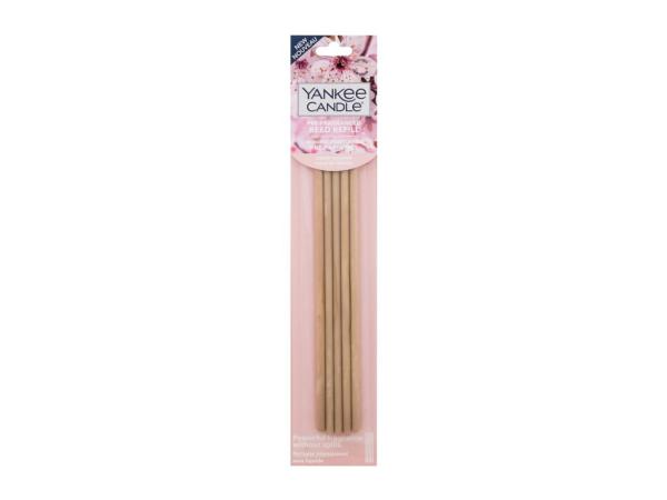 Yankee Candle Cherry Blossom Pre-Fragranced Reed Refill (U) 5ks, Bytový sprej a difuzér