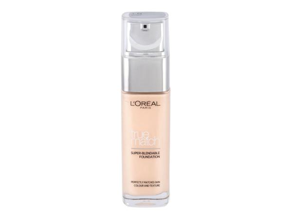 L'Oréal Paris True Match Super-Blendable Foundation 1.N (W) 30ml, Make-up