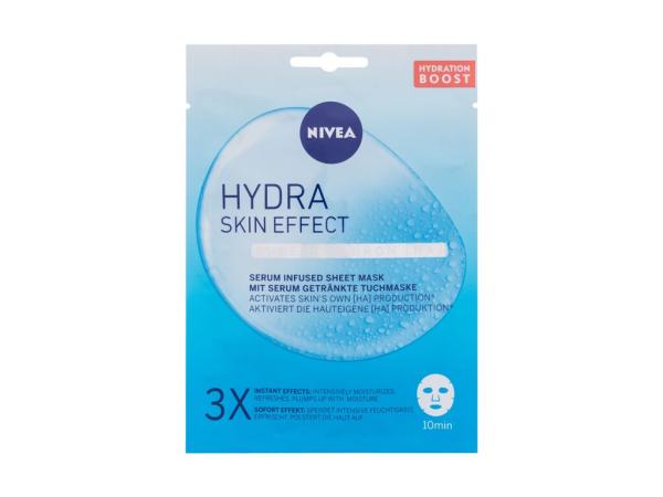 Nivea Serum Infused Sheet Mask Hydra Skin Effect (W)  1ks, Pleťová maska